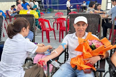 Hiến máu nhân đạo là một nghĩa cử cao đẹp!